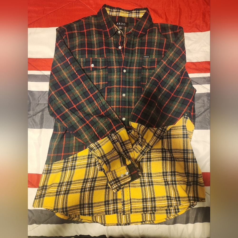 Men's Akoo, XL, Multi Color Shirt